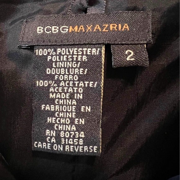 Gorgeous strapless black evening gown. - Picture 3 of 3